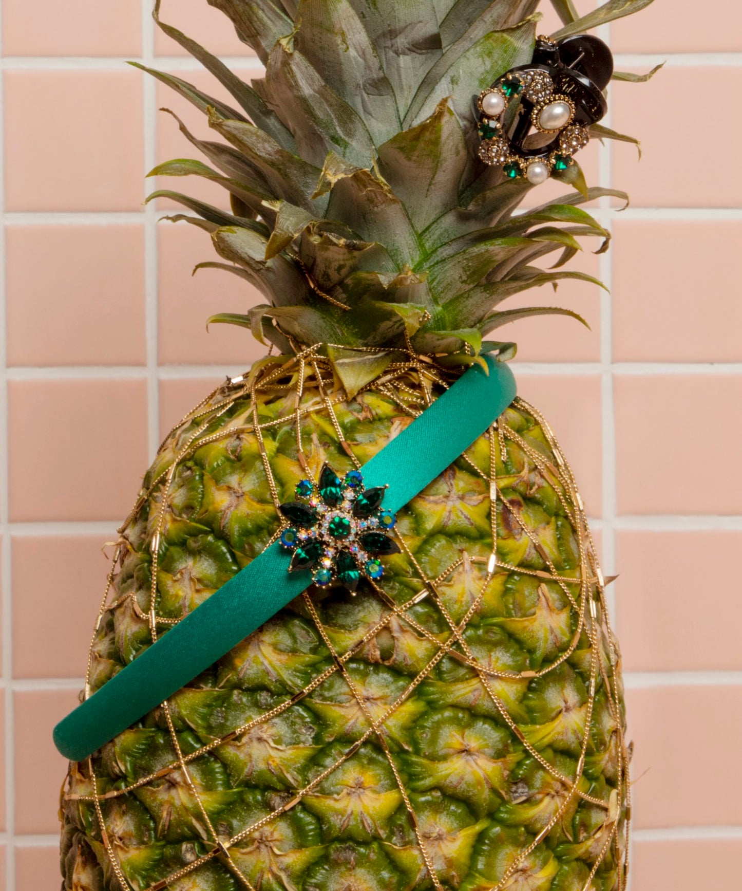 Maria Hair Band クリスタル アンティーク マリア ヘアバンド ヘアカチューシャ