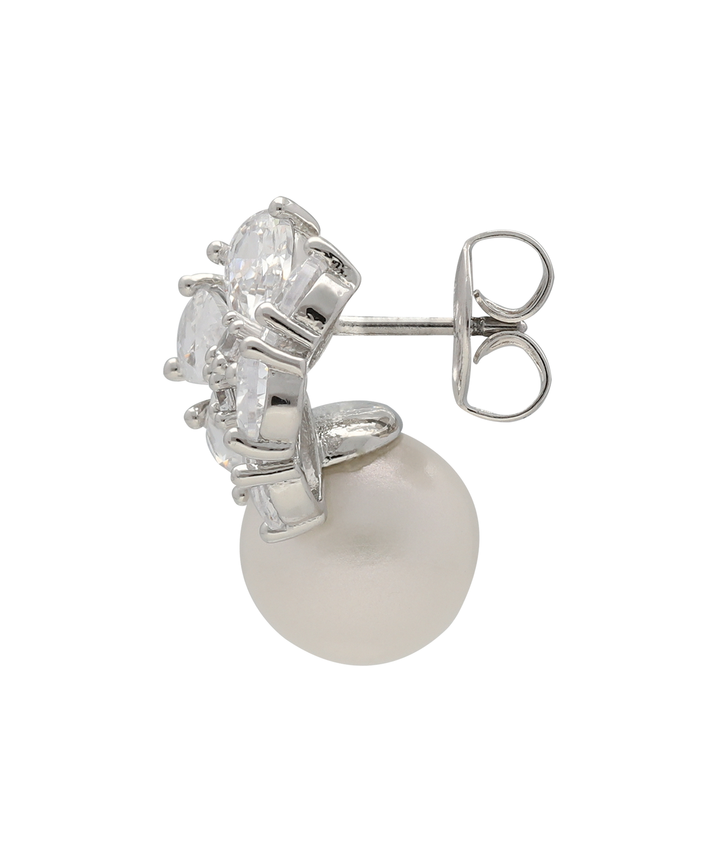 Fioco Pearl Earring フィオコ パール キュービックジルコニア ピアス