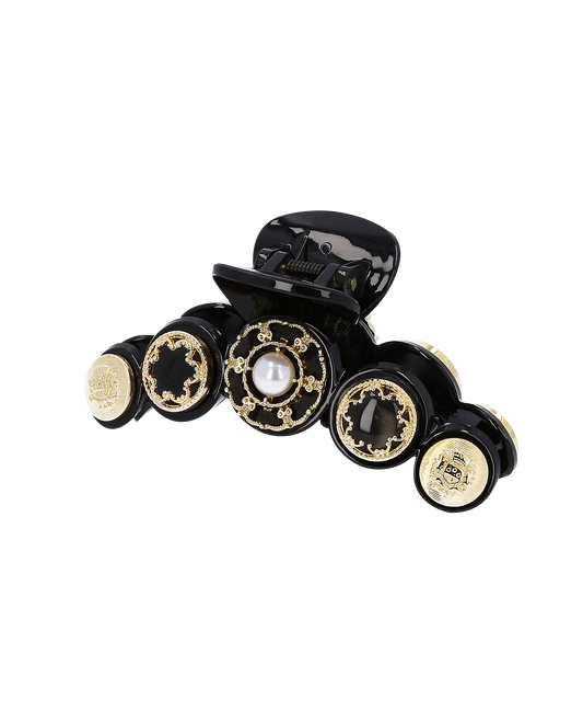 Luna Hair Claw レザー パール ルナ ヘアクロー ヘアクリップ