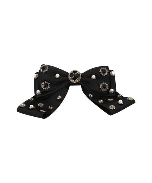 Regina Bow Barrette L バレッタ Mela Bianca