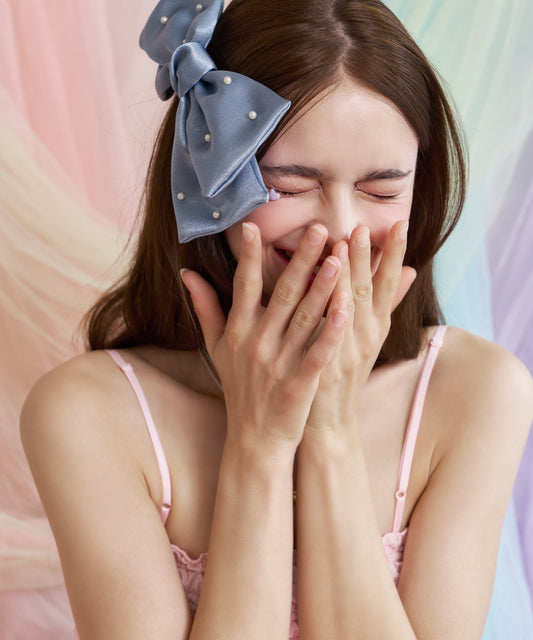 Zianella Barrette Satin バレッタ Mela Bianca