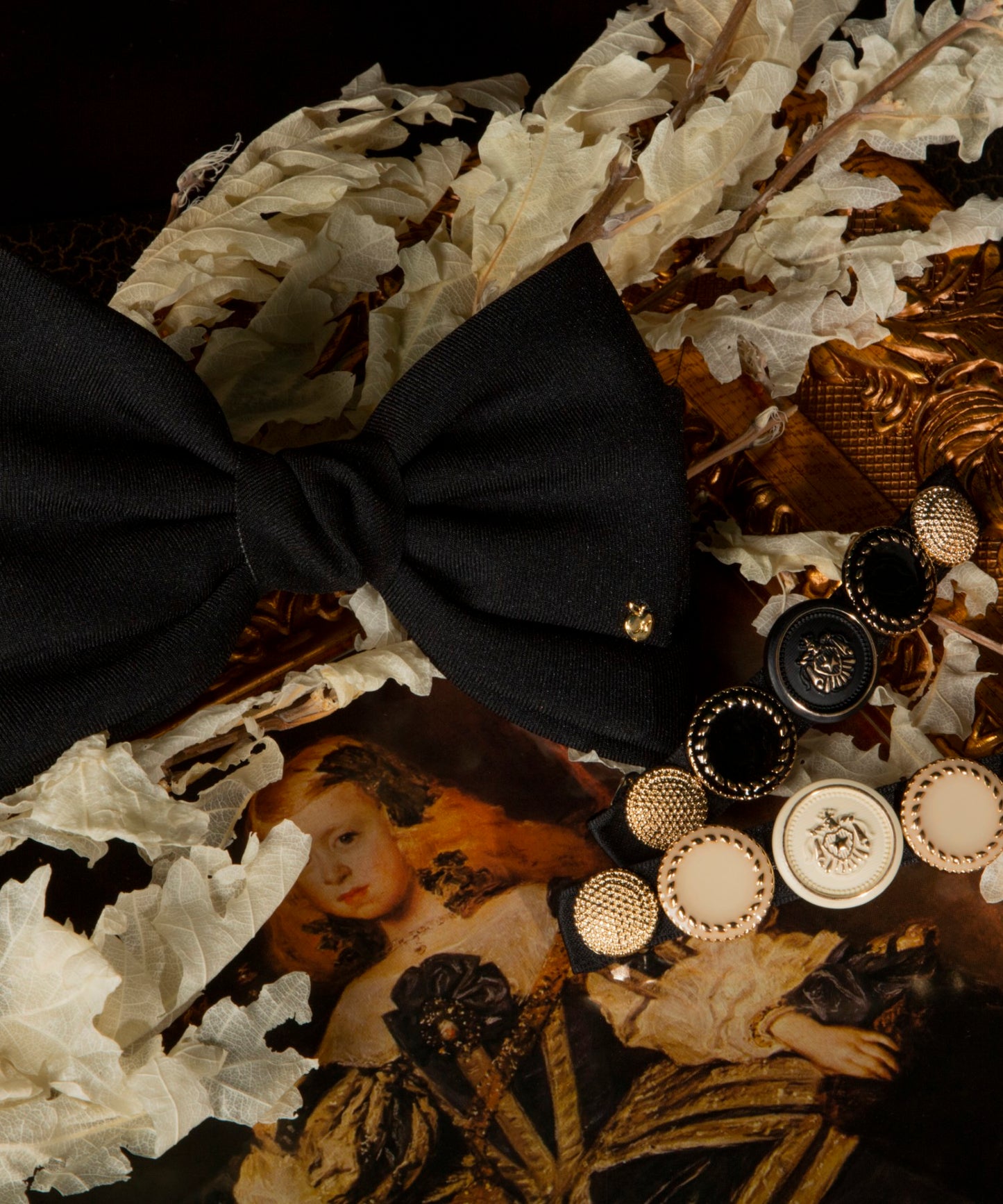 Ilaria Bow Barrette ビッグリボン バレッタ ヘアアクセサリー