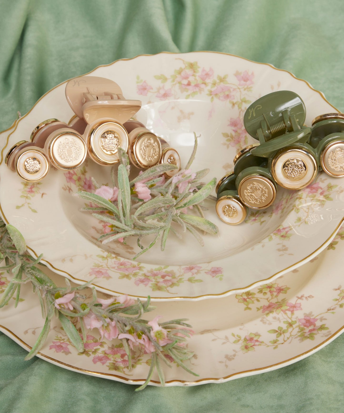 Debora Claw Clip M パール マーブル マット クロークリップ デボラ ヘアクリップ