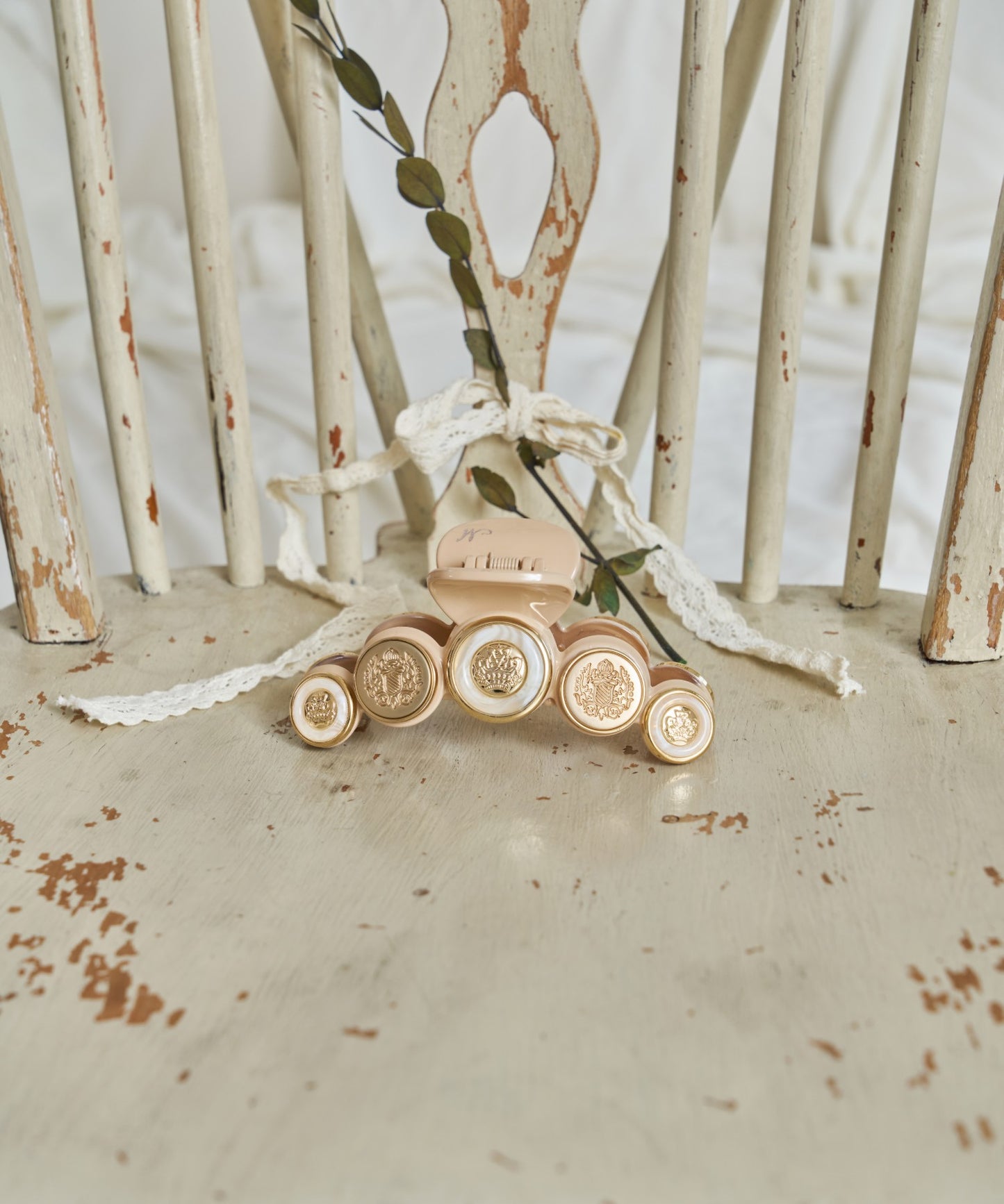 Debora Claw Clip L パール マーブル マット クロークリップ デボラ ヘアクリップ