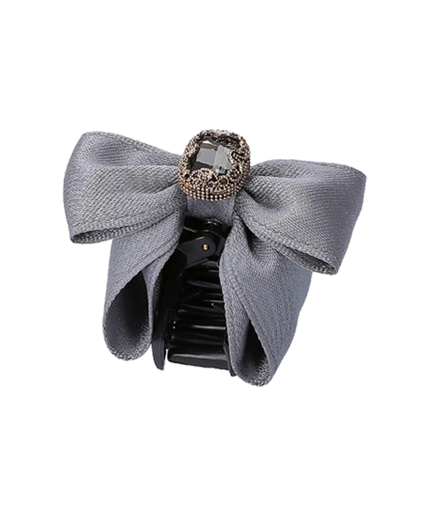 Bona Ribbon Claw Clip ビッグリボン クリスタル ヘアクリップ クロークリップ