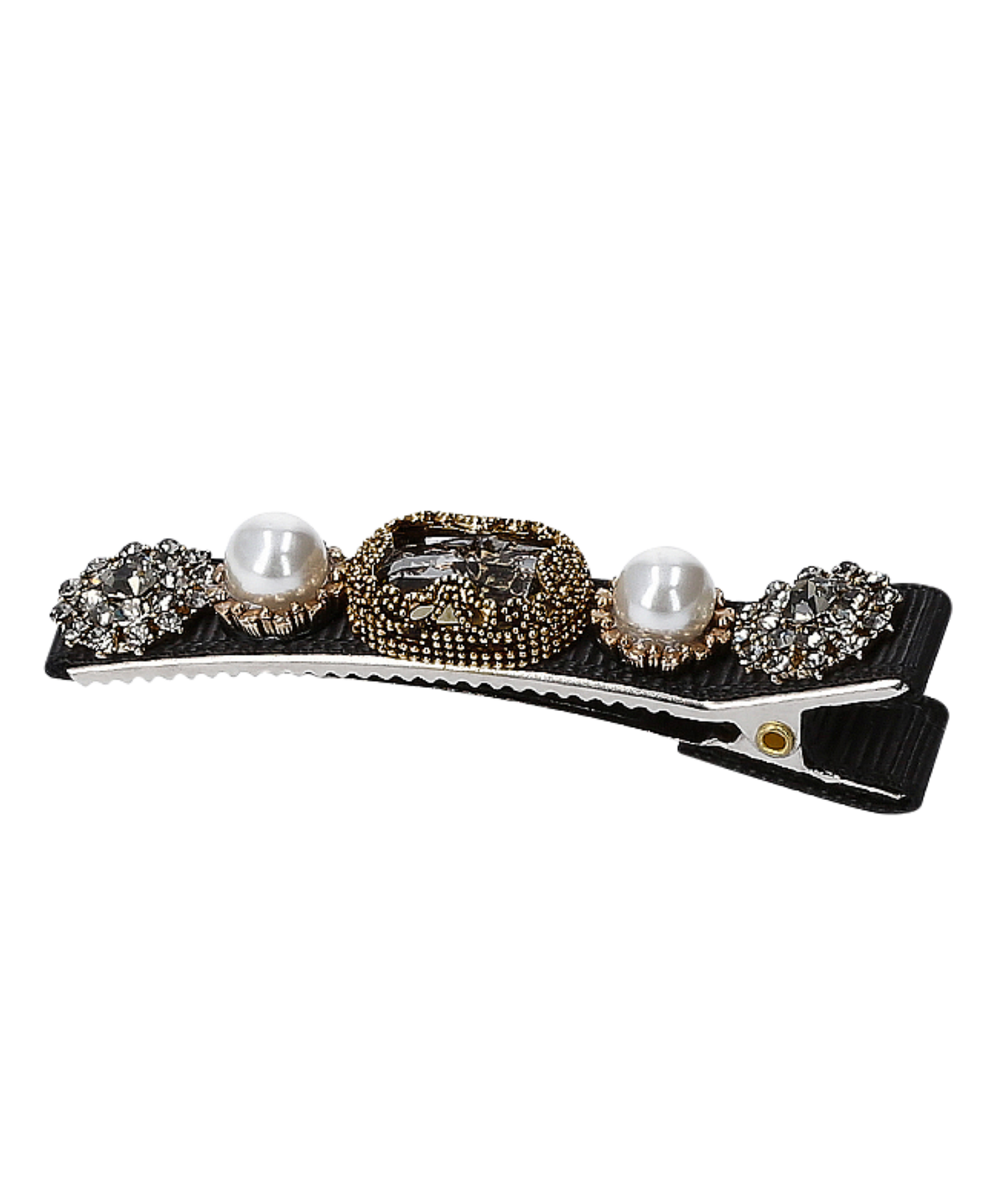 Lena Hair Clip Mini クリスタル パール アンティーク レナ ミニ ヘアクリップ