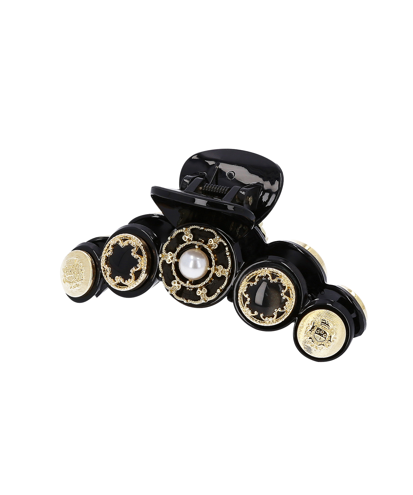 Luna Hair Claw レザー パール ルナ ヘアクロー ヘアクリップ