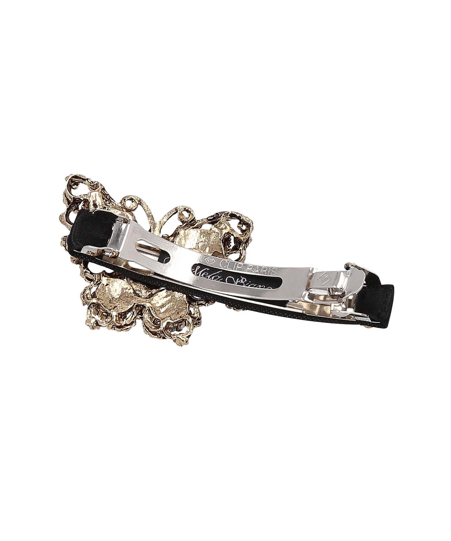 Elisa Barrette  クリスタル パール アンティーク エリーザ バレッタ  ヘアクリップ