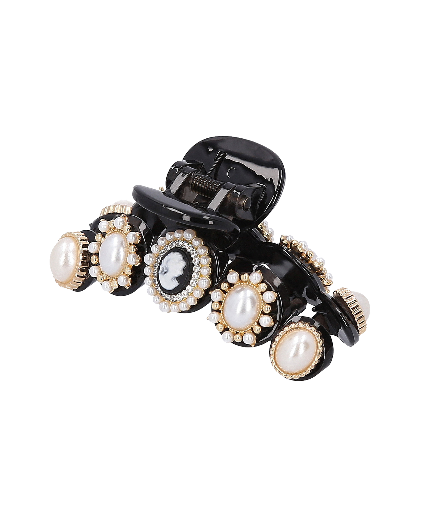 Cameo Claw Clip Miniカメオ パール クロークリップ ミニ ヘアクリップ