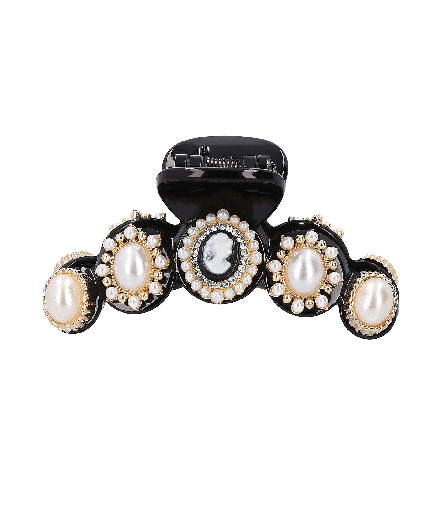 Cameo Claw Clip Miniカメオ パール クロークリップ ミニ ヘアクリップ