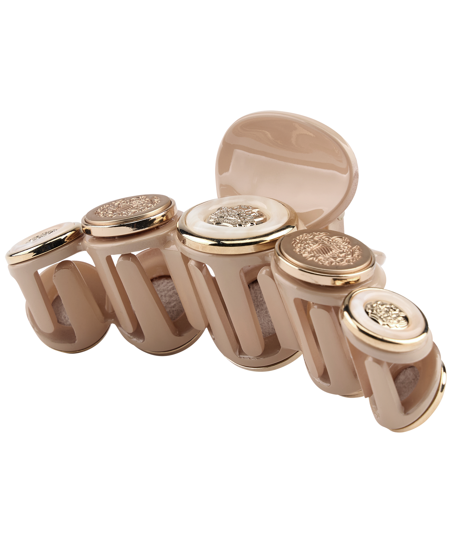 Debora Claw Clip L パール マーブル マット クロークリップ デボラ ヘアクリップ