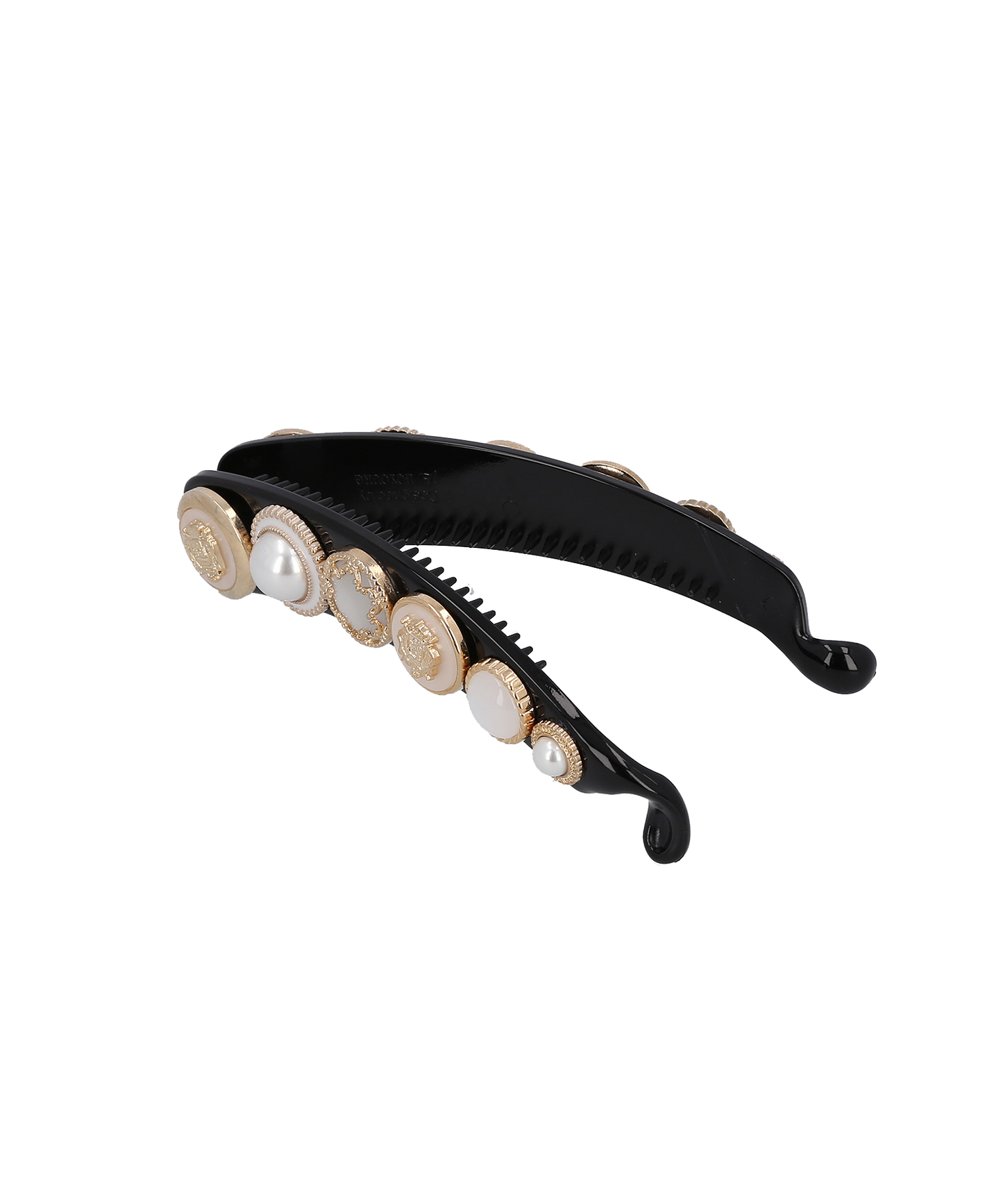 Eterno Banana Pin L パール バナナクリップ クロークリップ エテルノ ヘアクリップ