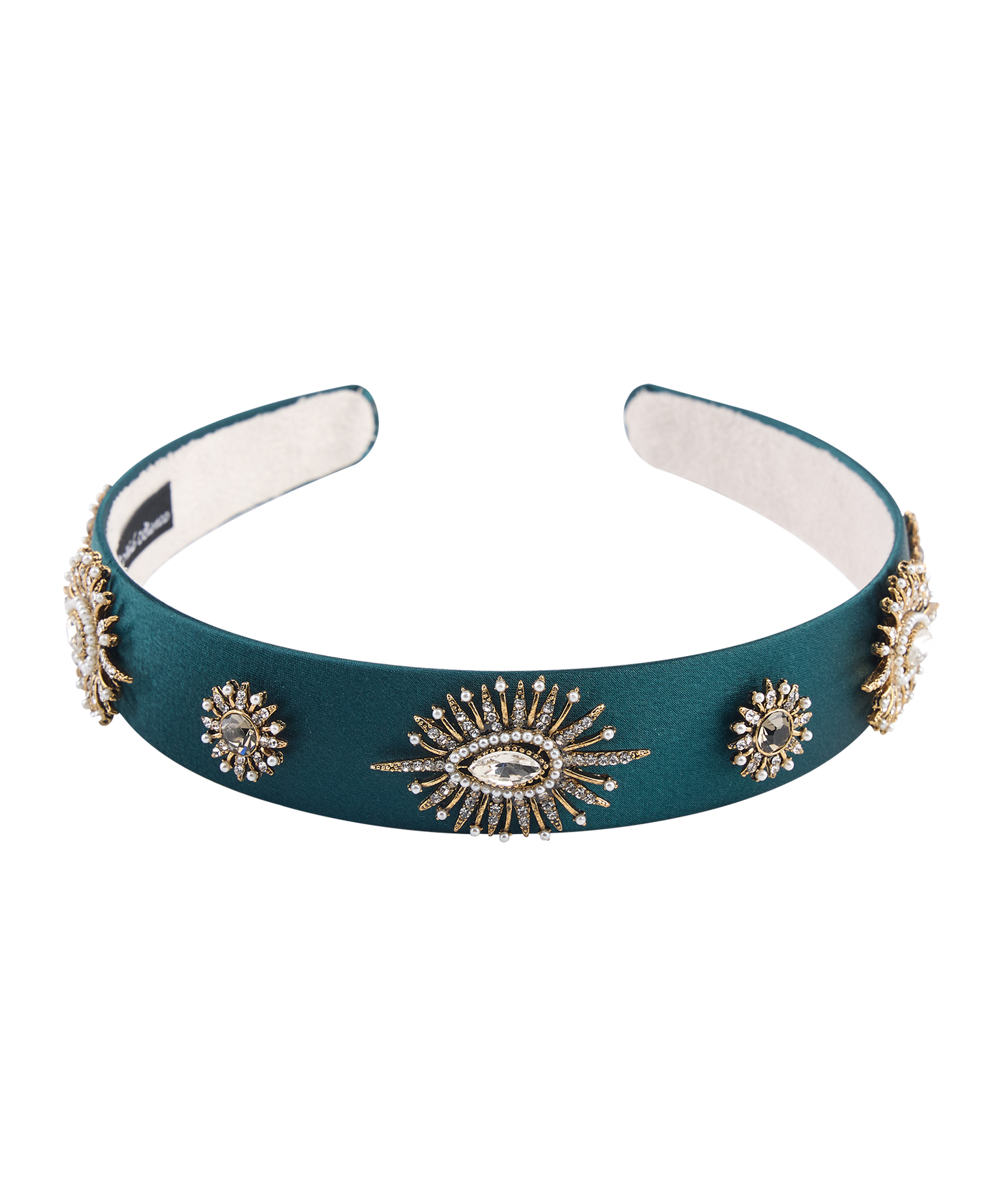 Julie Hair Band パール サテン アンティーク ジュリー ヘアバンド ヘアカチューシャ