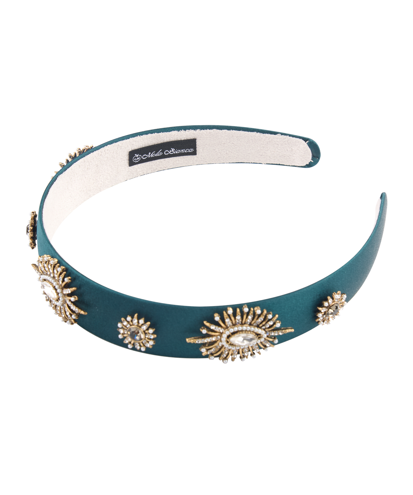 Julie Hair Band パール サテン アンティーク ジュリー ヘアバンド ヘアカチューシャ