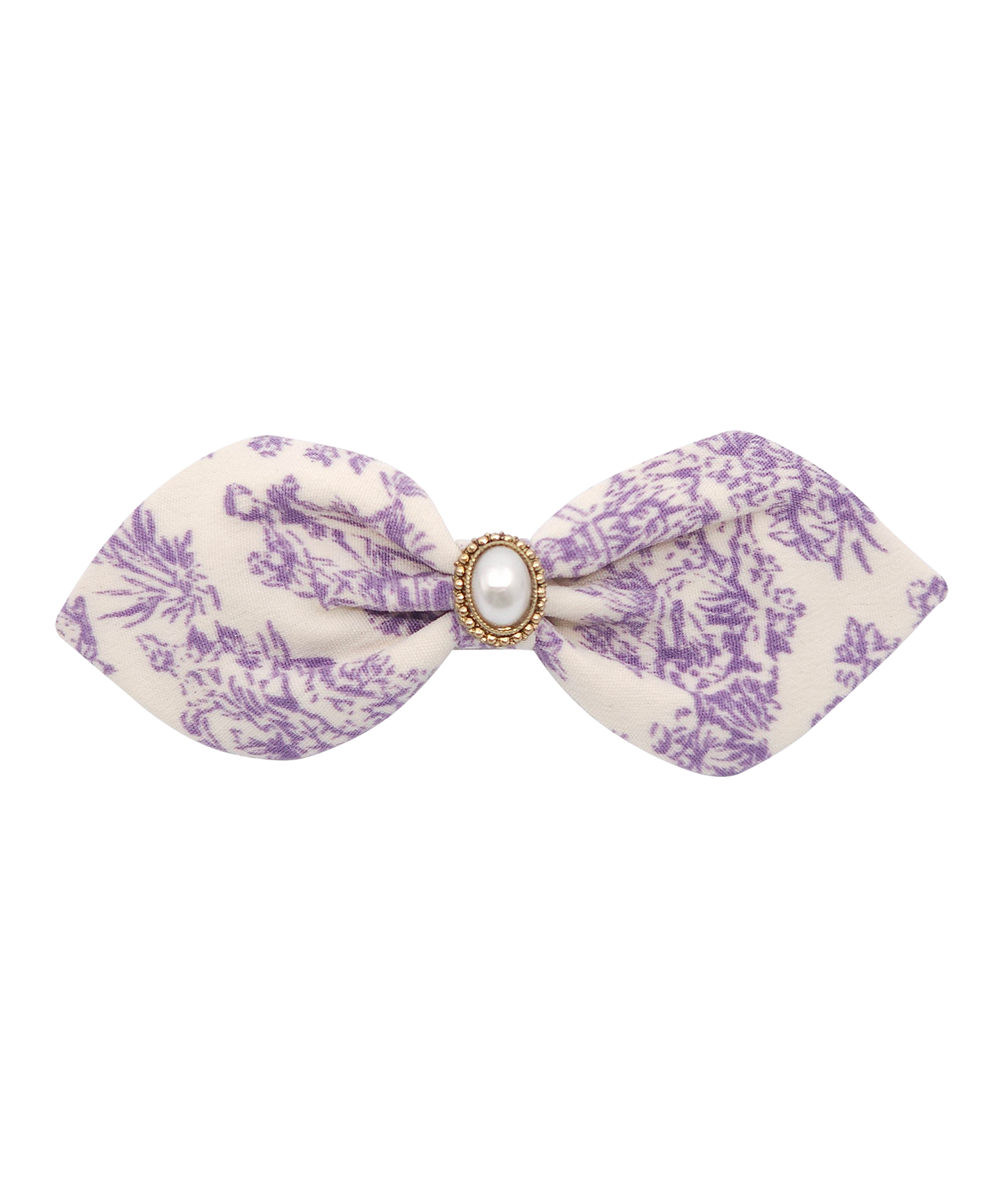 Leonti Bow tie Clip Pin パール ボウタイ ヘアクリップ ヘアピン