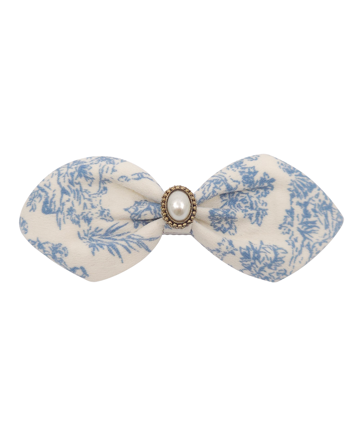 Leonti Bow tie Clip Pin パール ボウタイ ヘアクリップ ヘアピン