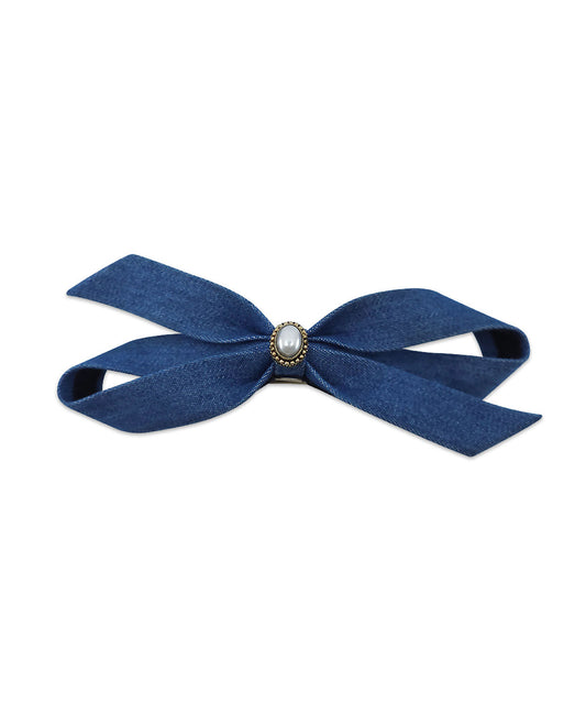 Cielo Barrette バレッタ メラビアンカ 韓国ヘアアクセサリー パール 上品 クラシック