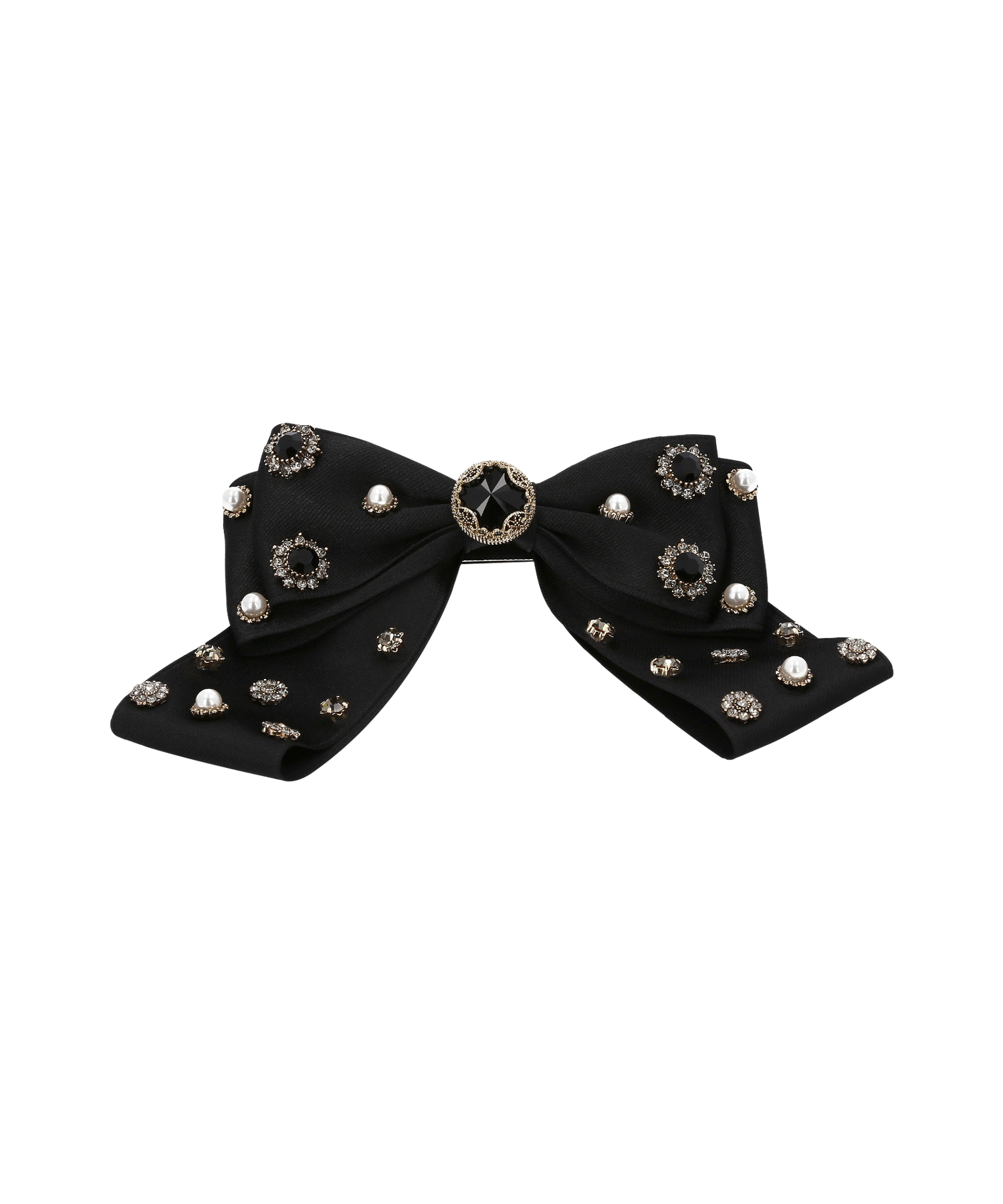 Regina Bow Barrette L バレッタ Mela Bianca
