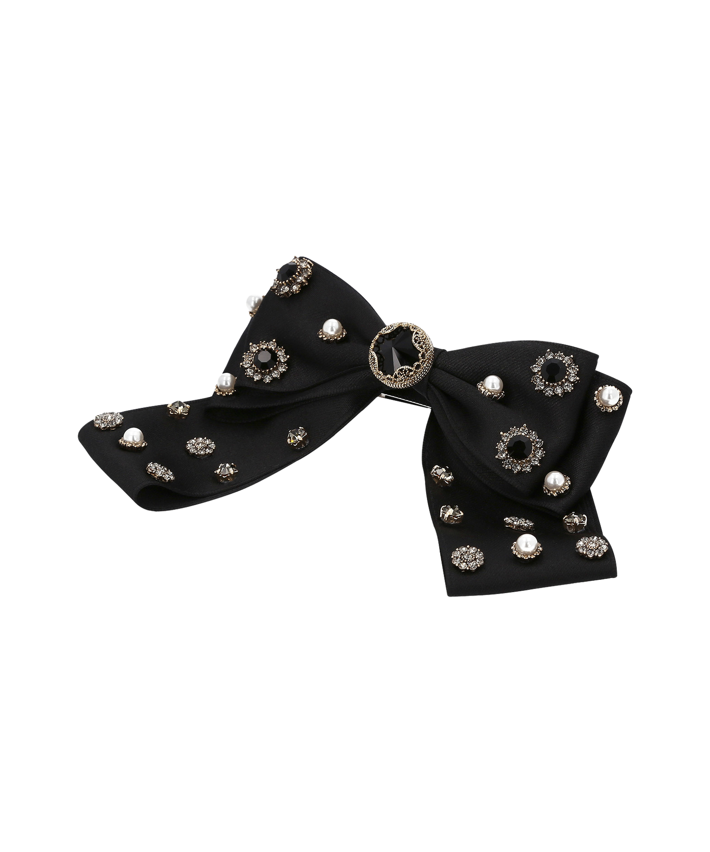 Regina Bow Barrette L バレッタ Mela Bianca