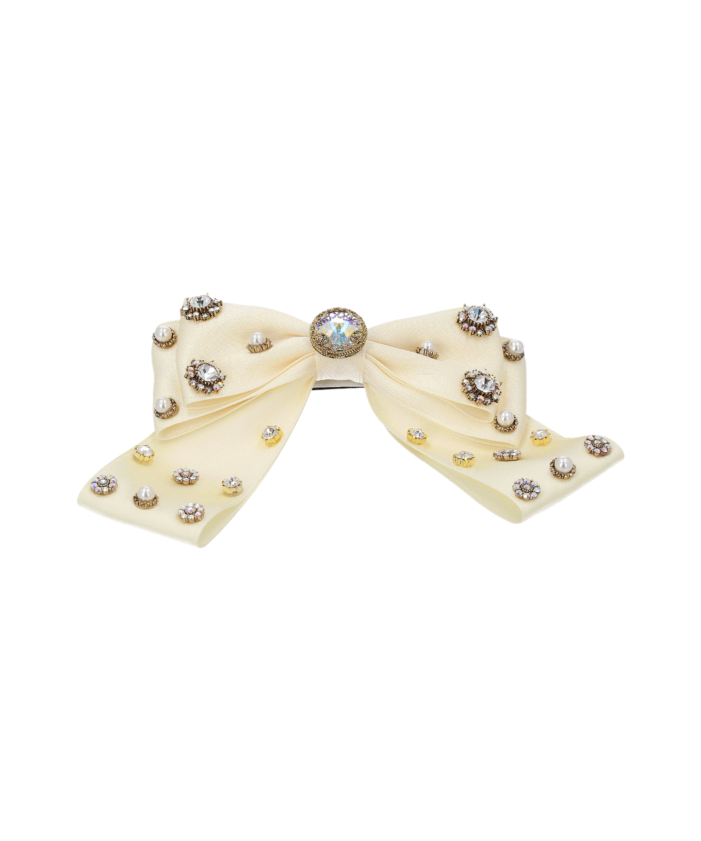 Regina Bow Barrette L バレッタ Mela Bianca