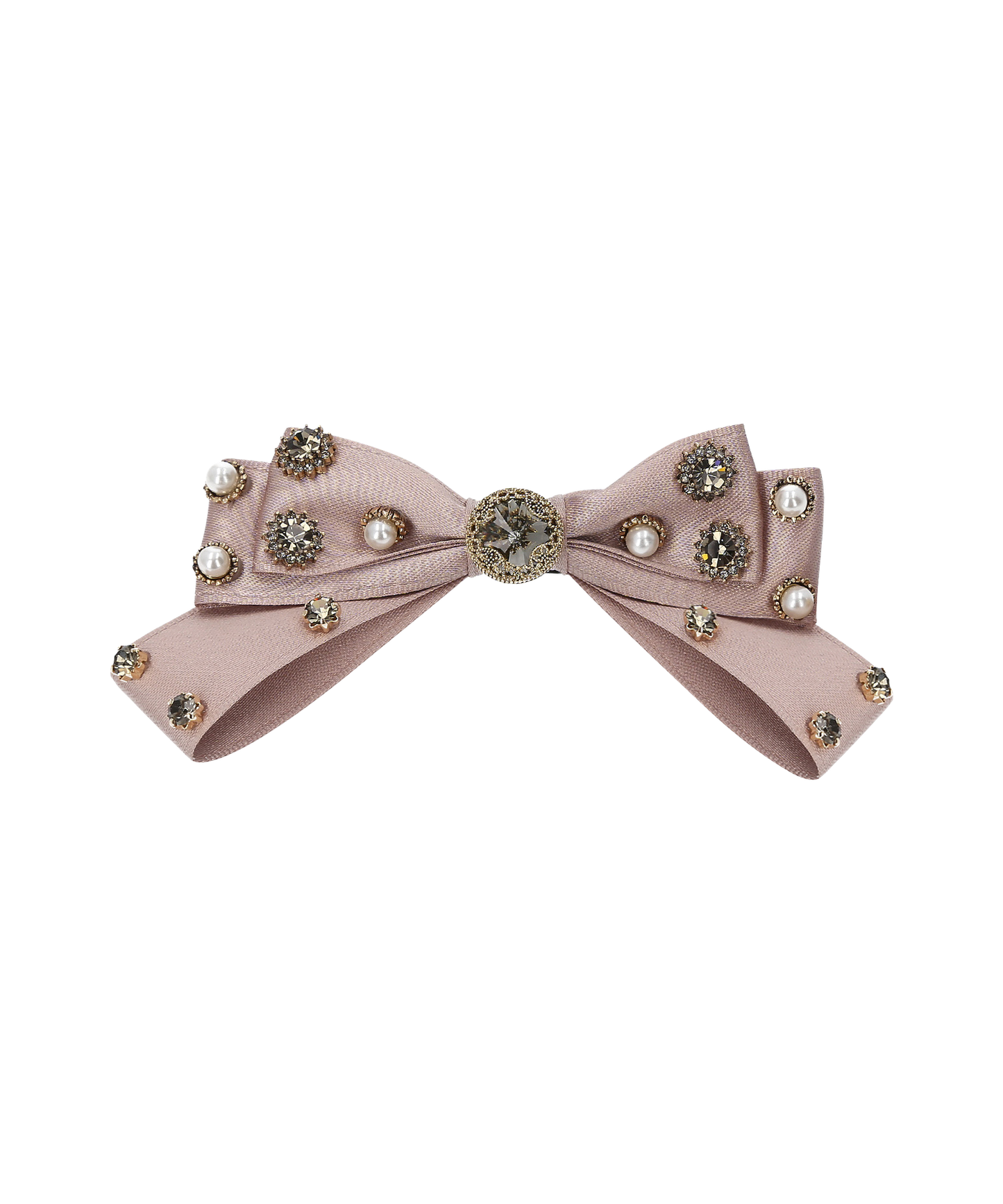 Regina Bow Barrette M バレッタ Mela Bianca