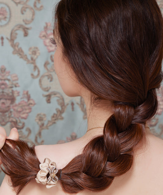 Elfo Hair Scrunchie シュシュ Mela Bianca